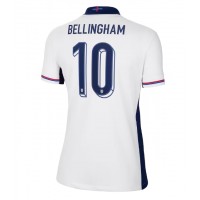England Jude Bellingham #10 Replica Home Shirt Ladies Euro 2024 Short Sleeve